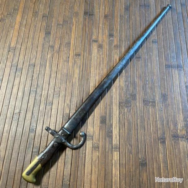 BELLE BA�ONETTE GRAS ML 1874 / 1879 MONOMATRICULE MANUFACTURE D'ARMES DE TULLE 1882