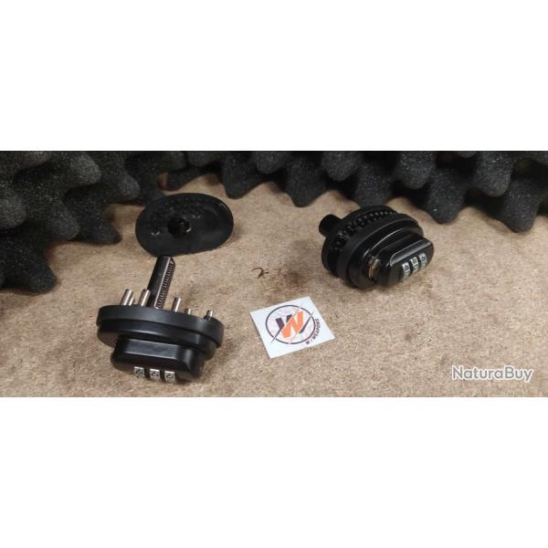 VERROU DE PONTET - Verrou de pontet � code � 3 chiffres