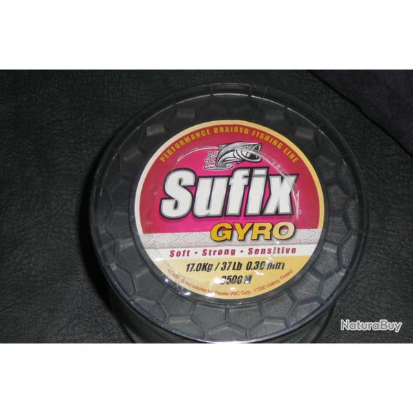 Bobine de tresse sufix Gyro  3500m verte
