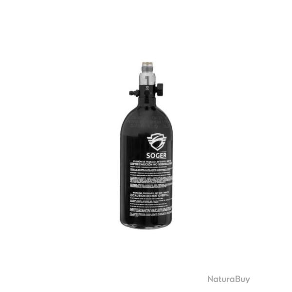 Paintball - Bouteille 0.8 litre avec r�gulateur 3000 PSI | Soger (0000 4399)
