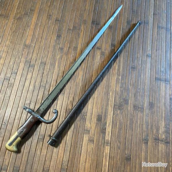 BA�ONNETTE GRAS DE MARINE POIN�ONN�E DE L'ANCRE ET MONOMATRICULE N. 9366