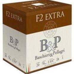 Cartouches B&P F2 Extra 28gr 20/70-Plomb 4