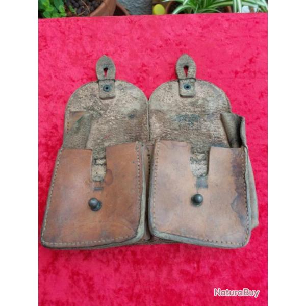 Cartouchi�re cuir MAS 36 guerre d'Alg�rie 3