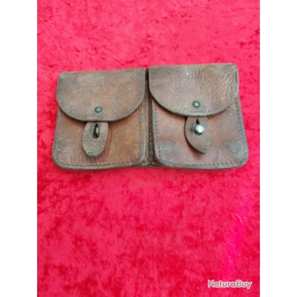 Cartouchi�re cuir MAS 36 guerre d'Alg�rie 4