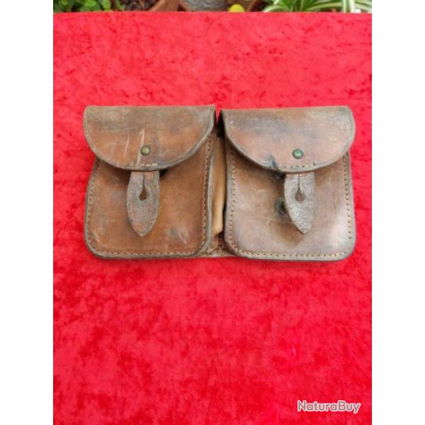 Cartouchi�re cuir MAS 36 guerre d'Alg�rie 5