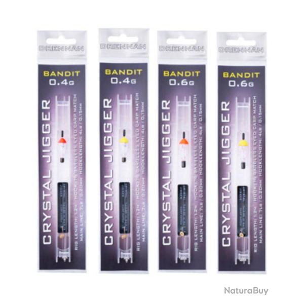 DRENNAN LIGNES MONTES CRYSTAL JIGGER BANDIT DRENNAN 0,20mm 0,60gr
