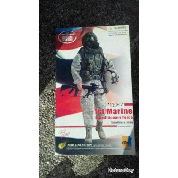 Figurine 1/6 eme Alden 1st Marine Expeditionary Force - Dragon