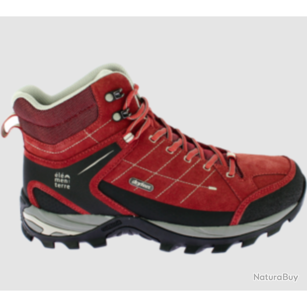 Chaussure de Randonn�e Femme Elementerre Sonora EV Mid Rouge