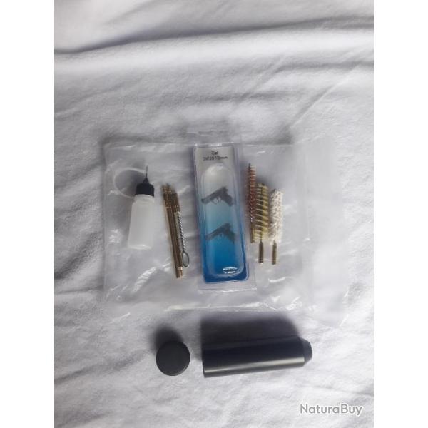 Kit nettoyage ultra compact pistolet r�volver 9mm 38 357