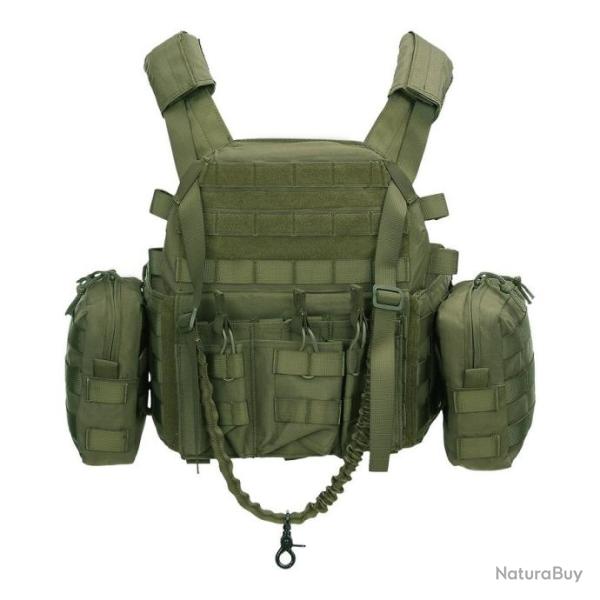 GILET TACTIQUE OPERATOR LQ14120 VERT OLIVE- 101 INC