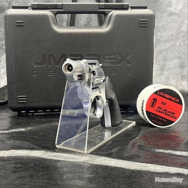 Pack pr�t � tirer Revolver R�hm RG59 calibre 9MM RK (Revolver d'alarme+50 Munitions)