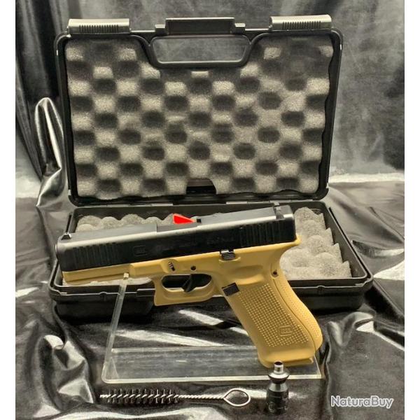 Pistolet Glock 17 Gen5 Coyote - Calibre 9mm PAK