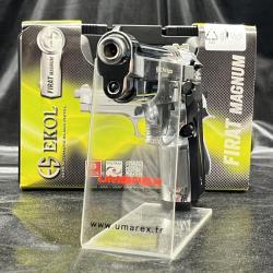 Pistolet FIRAT MAGNUM Chrom&eacute; 9mm PAK