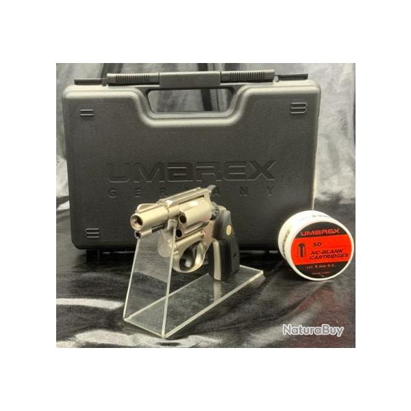 Pack pr�t a tirer REVOLVER - "SMITH ET WESSON CHIEFS SPECIAL" - CAL 9 MM R.K. - CHROME