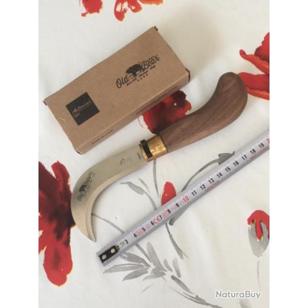 Couteau serpette de jardinier ��old bear��