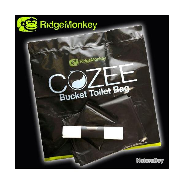 Sac pour Toilettes RidgeMonkey Cozee Toilet Seat (par 5)