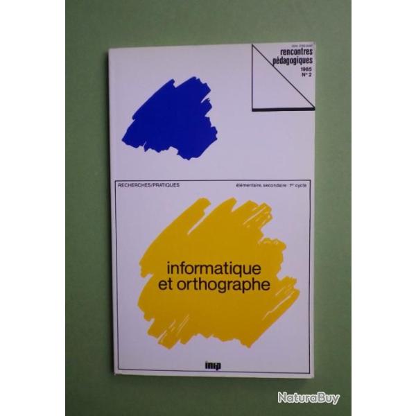 Rencontres P�dagogiques n�2  inrp. 1985