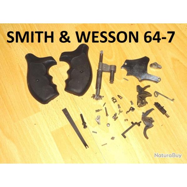 LOT de pi�ces revolver SMITH & WESSON 64-7 SMITH & WESSON modele 64-7 - VENDU PAR JEPERCUTE (TST7)