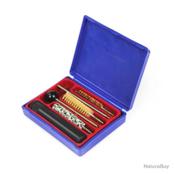 Kit de nettoyage deluxe pour armes 7 pi�ces - Calibre 38 357 9mm