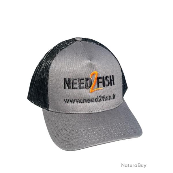 Casquette NEED2FISH - Gris