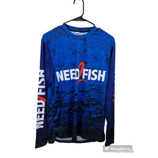 T SHIRT UV NEED2FISH - XL