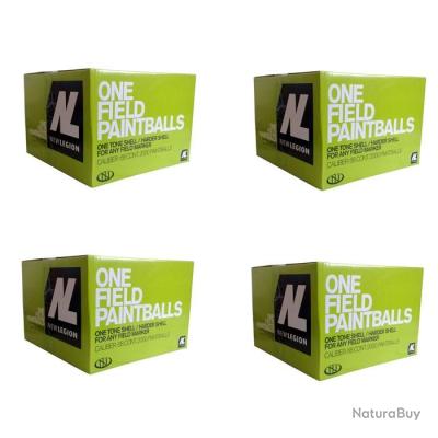 Annonce billes paintball : Nouveau lot de 8000 billes de peinture de la marque Legion One