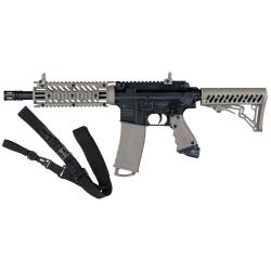 Marqueur de paintball Tippmann TMC MagFed - noir/d&eacute;sert incluant une sangle de transport