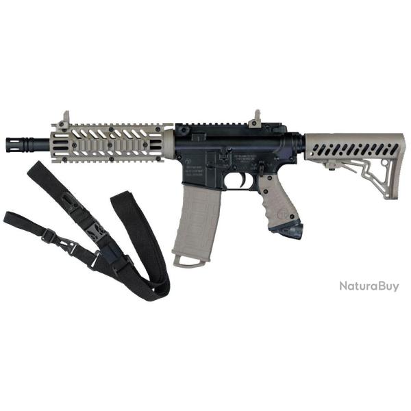 Marqueur de paintball Tippmann TMC MagFed - noir/d�sert incluant une sangle de transport