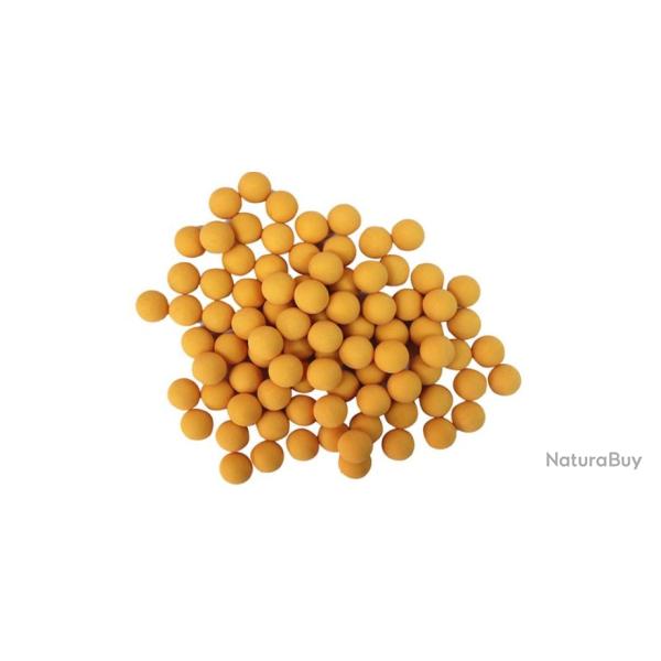 Nouvelles balles en caoutchouc de la L�gion / Balles en caoutchouc cal. 68 - 500 pi�ces - jaune