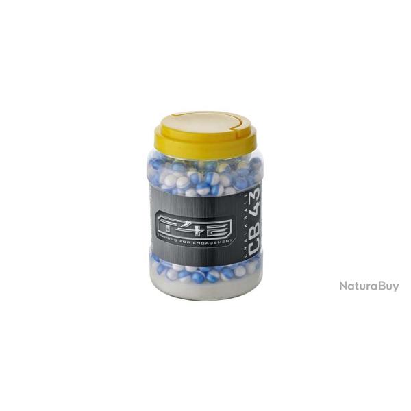 Umarex T4E CB 43 Balles de craie / balles de craie cal. 43 - 500 pi�ces
