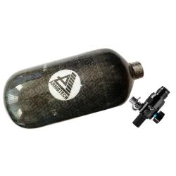 R&eacute;servoir d'air Dye Armotech Supralight 1,1 litre HP System incluant le r&eacute;gulateur Dye LT Throttle 3