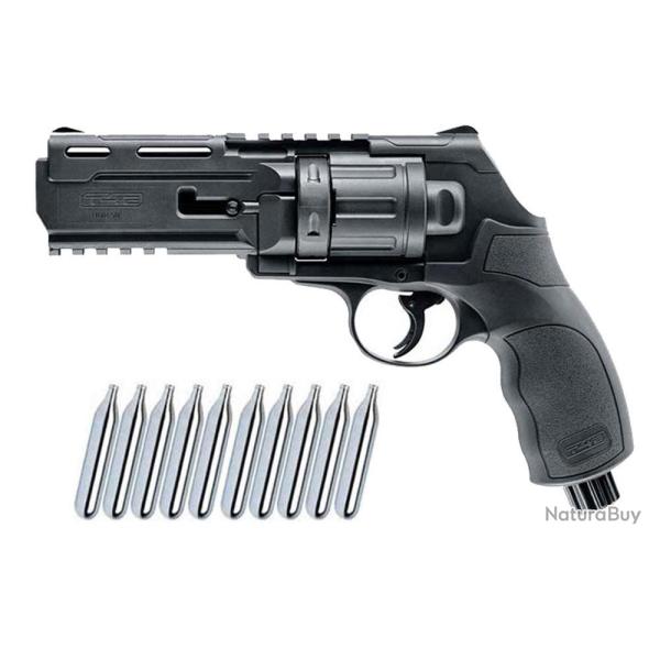 Umarex T4E TR 50 Revolver de d�fense � domicile RAM cal.50 incluant 10 capsules de CO2 (12g)