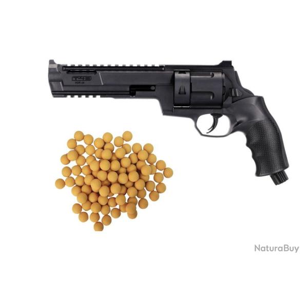 Umarex T4E TR 68 RAM Revolver de d�fense � domicile cal.68 incluant 500 billes de peinture Magfed