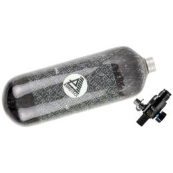 R&eacute;servoir d'air Dye Armotech Supralight 1,5 litres HP System incluant le r&eacute;gulateur Dye LT Throttle 