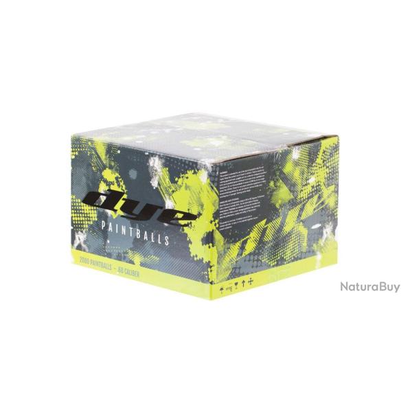 Billes de peinture tactiques Dye Magfed Cal.68 - 2000 pi�ces