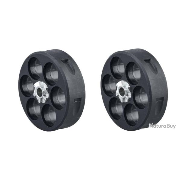 Magazine / Tambour de rechange pour le revolver Umarex T4E TR 50 / HDR 50 RAM cal.50 - 6 coups - Lot