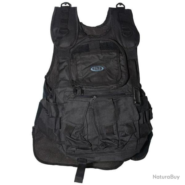 Nouveau gilet de bataille de paintball de la L�gion, noir