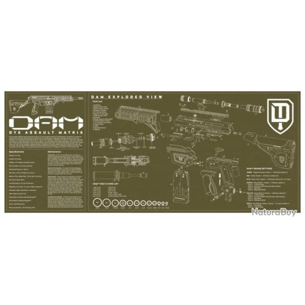 Teinture DAM Techmatte