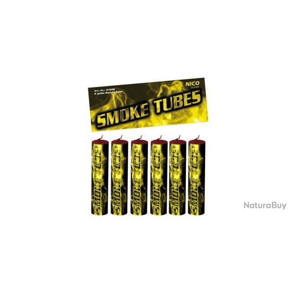 Tubes de fum�e Nico Fumig�nes Fumig�nes G�n�rateur de fum�e G�n�rateur de fum�e Pot de fum�e - 6 pi�