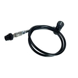 Syst&egrave;me de tuyau droit PowAir Paintball Remote - noir