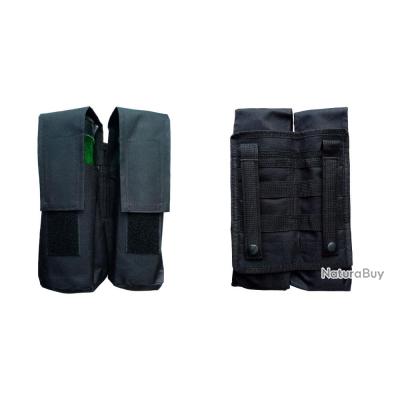 Annonce billes paintball : Nouveau sac de transport pour 2 pots de paintball de la marque Legion, compatible MOLLE - noir