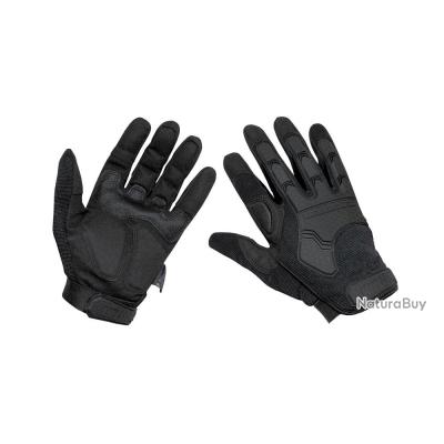 Annonce billes paintball : Gants tactiques "Attack" - noir - L