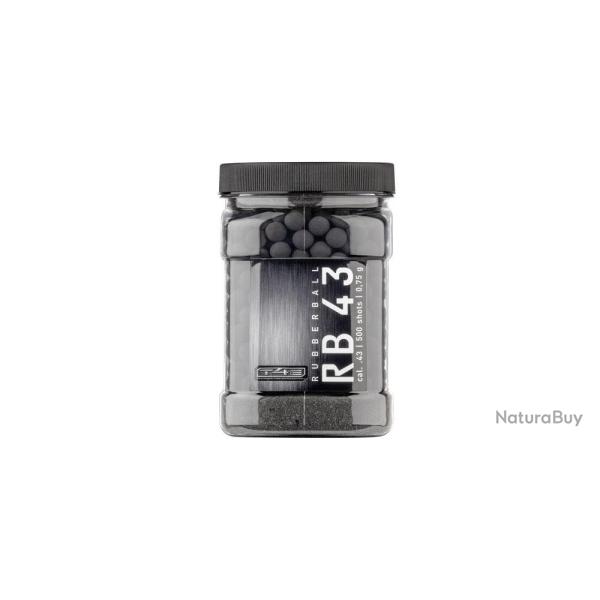 Umarex T4E RB Prac-Series Rubberballs cal.43 - 500 pi�ces