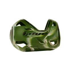 Housse de bouteille flexible teint&eacute;e TWST - olive/noir