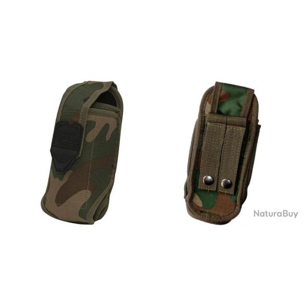 Pochette de chargeur Valken V-TAC 2 en camouflage woodland