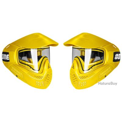 Annonce billes paintball : Masque de paintball Field #ONE Thermal - jaune