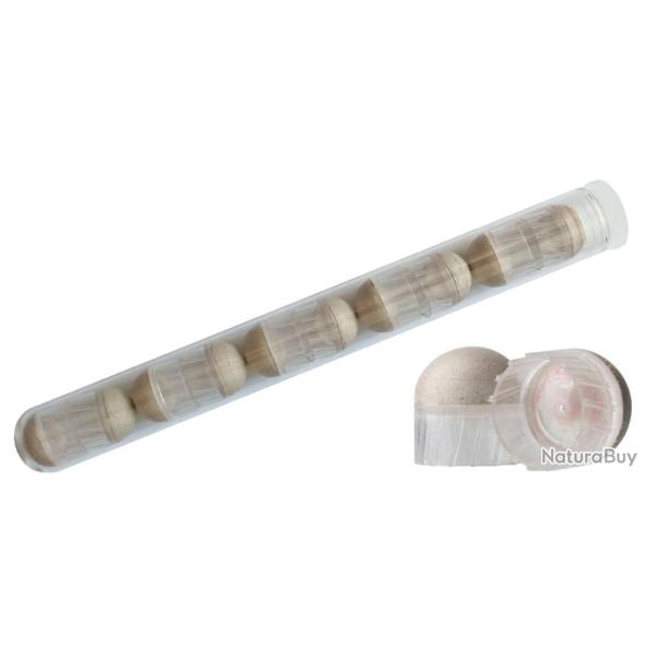 Maxtact Cal. 68 Precision Powderball balles de pr�cision dans un tube de 10 unit�s.