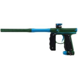 Marqueur de paintball Empire Mini GS - vert poussi&egrave;re / aqua poussi&egrave;re
