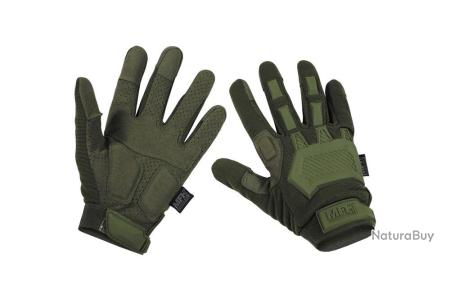 Gants Tactiques Airsoft/paintball Knuckle - Taille M, Couleur Verte, Occasion