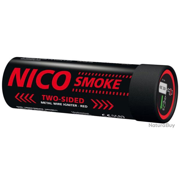 Nico Smoke Burst Grenade � fum�e double face 50 secondes - rouge